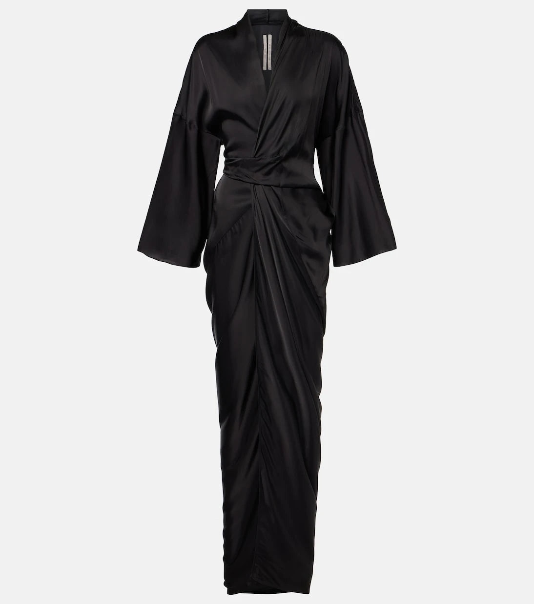 Rick Owens - Hollywood charmeuse wrap dress