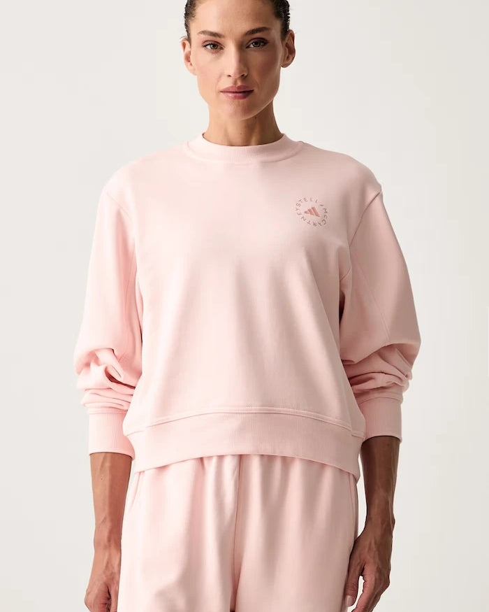 adidas by Stella McCartney kadın pamuklu sweatshirt