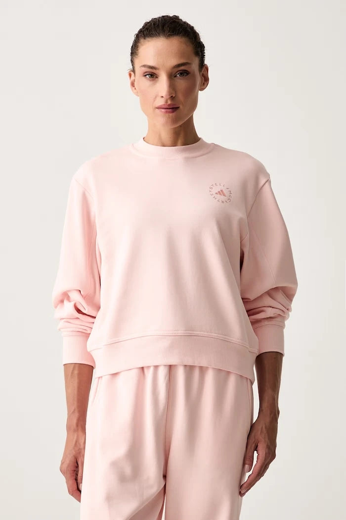 adidas by Stella McCartney kadın pamuklu sweatshirt