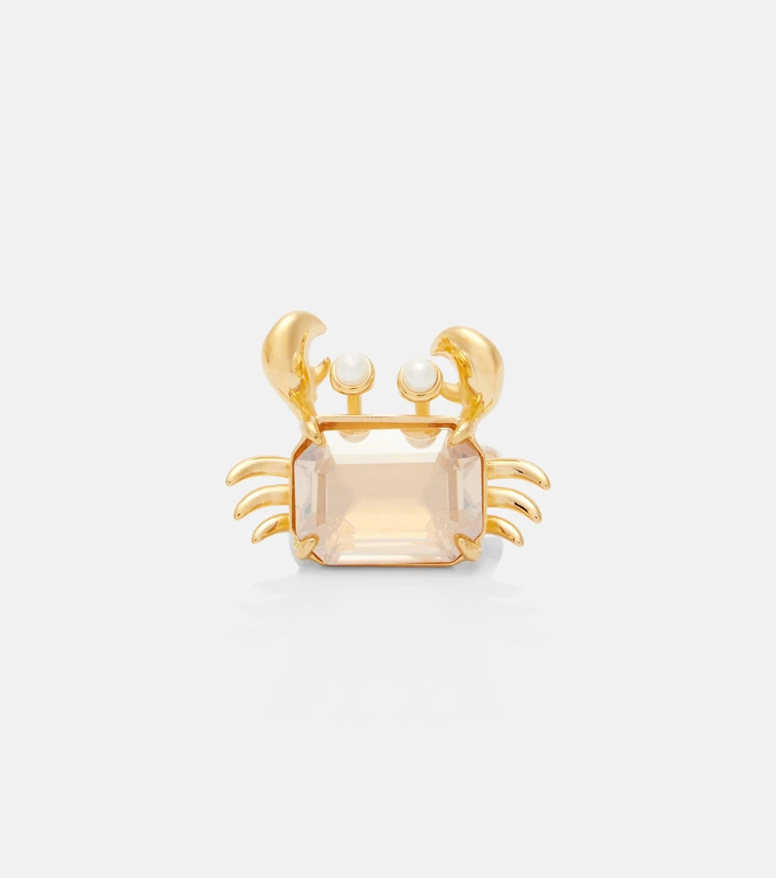 Oscar de la Renta - Crab embellished ring