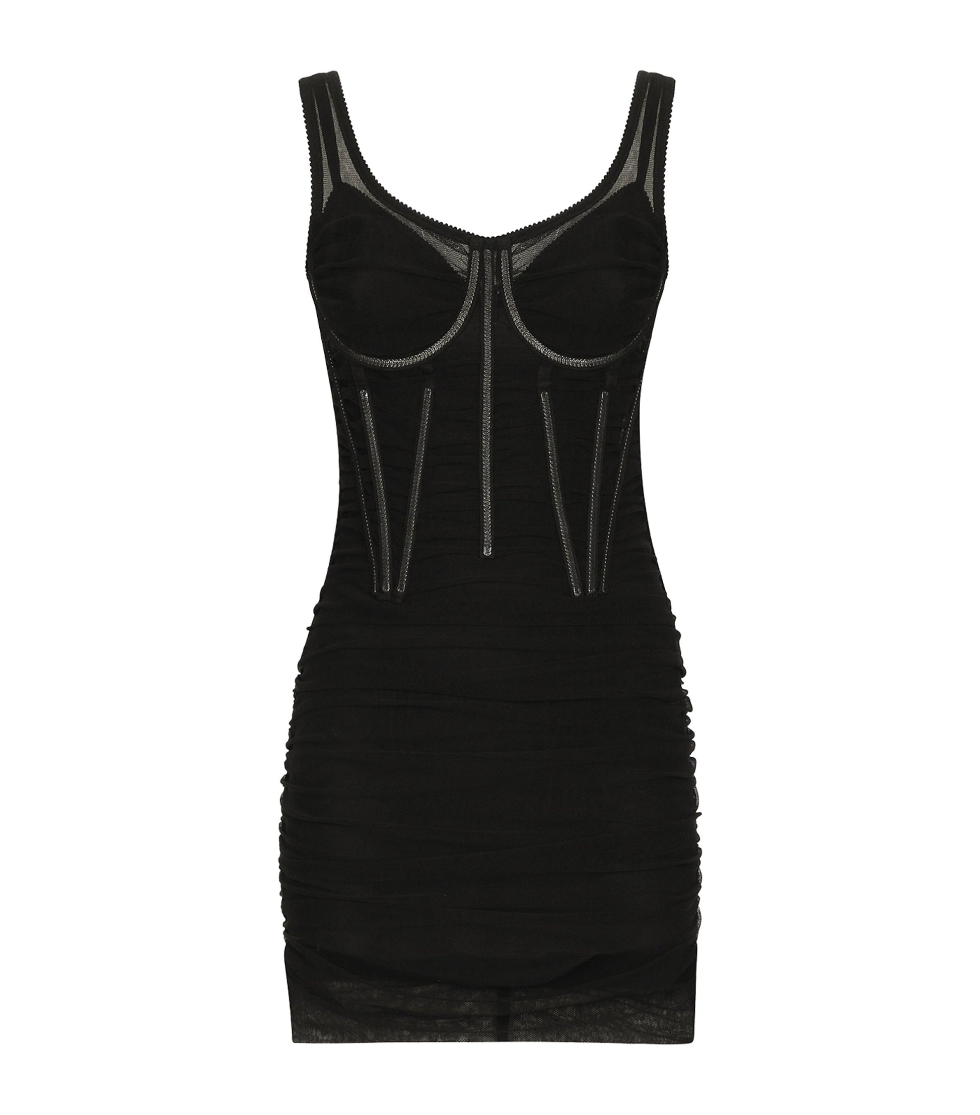 Dolce & Gabbana Multi Corset Mini Dress