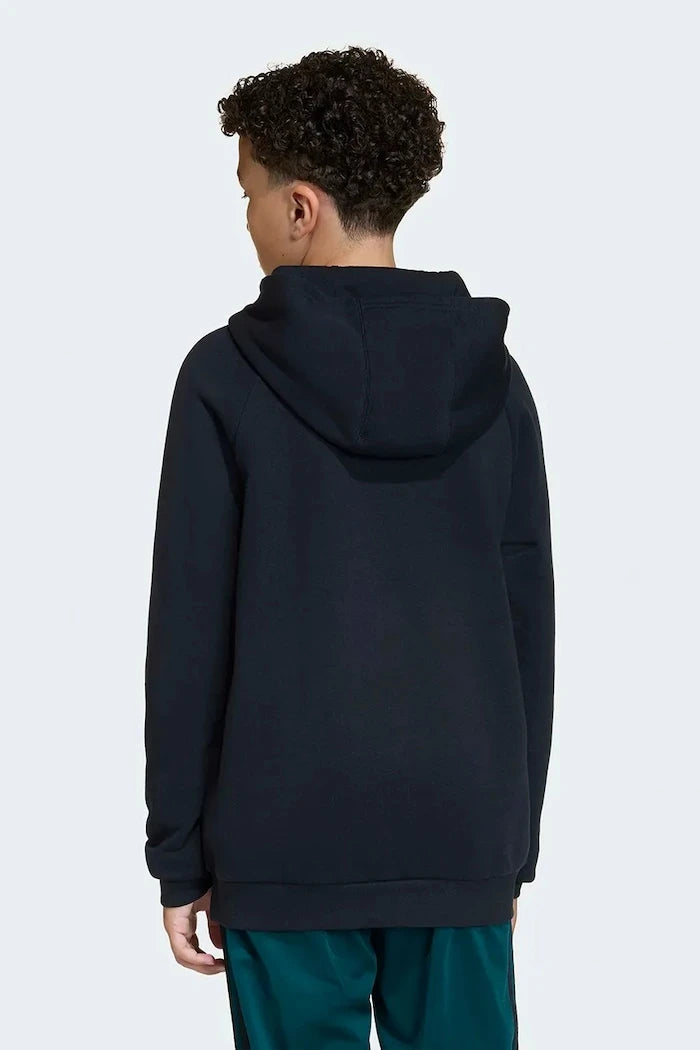 adidas Originals çocuklar için pamuklu kapüşonlu sweatshirt