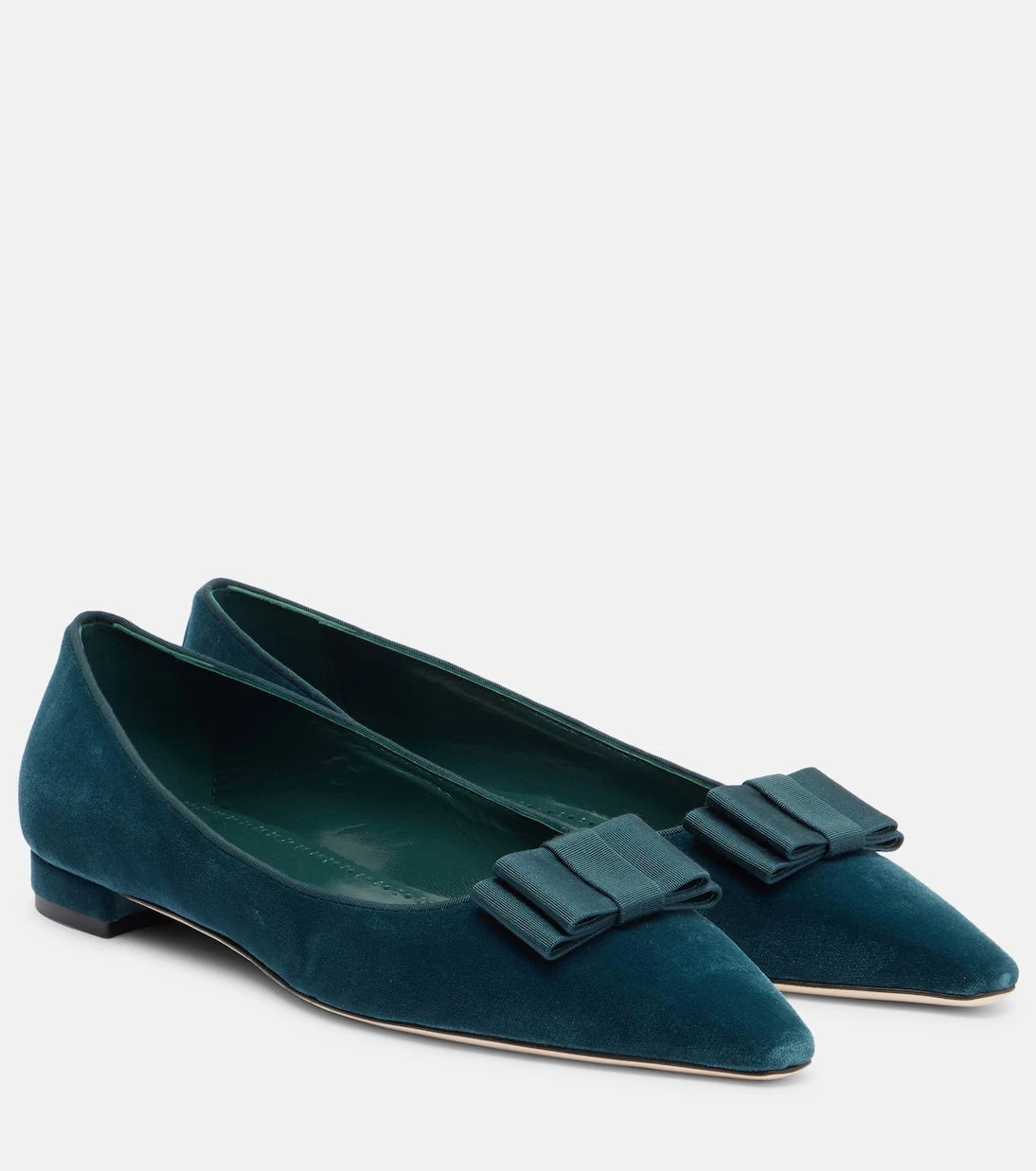 Manolo Blahnik - Reador velvet ballet flats