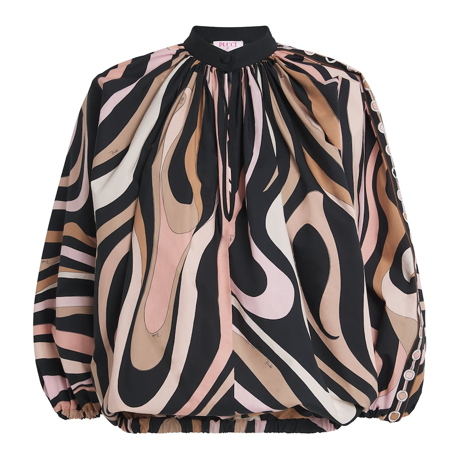 Multi Cotton Printed Blouse