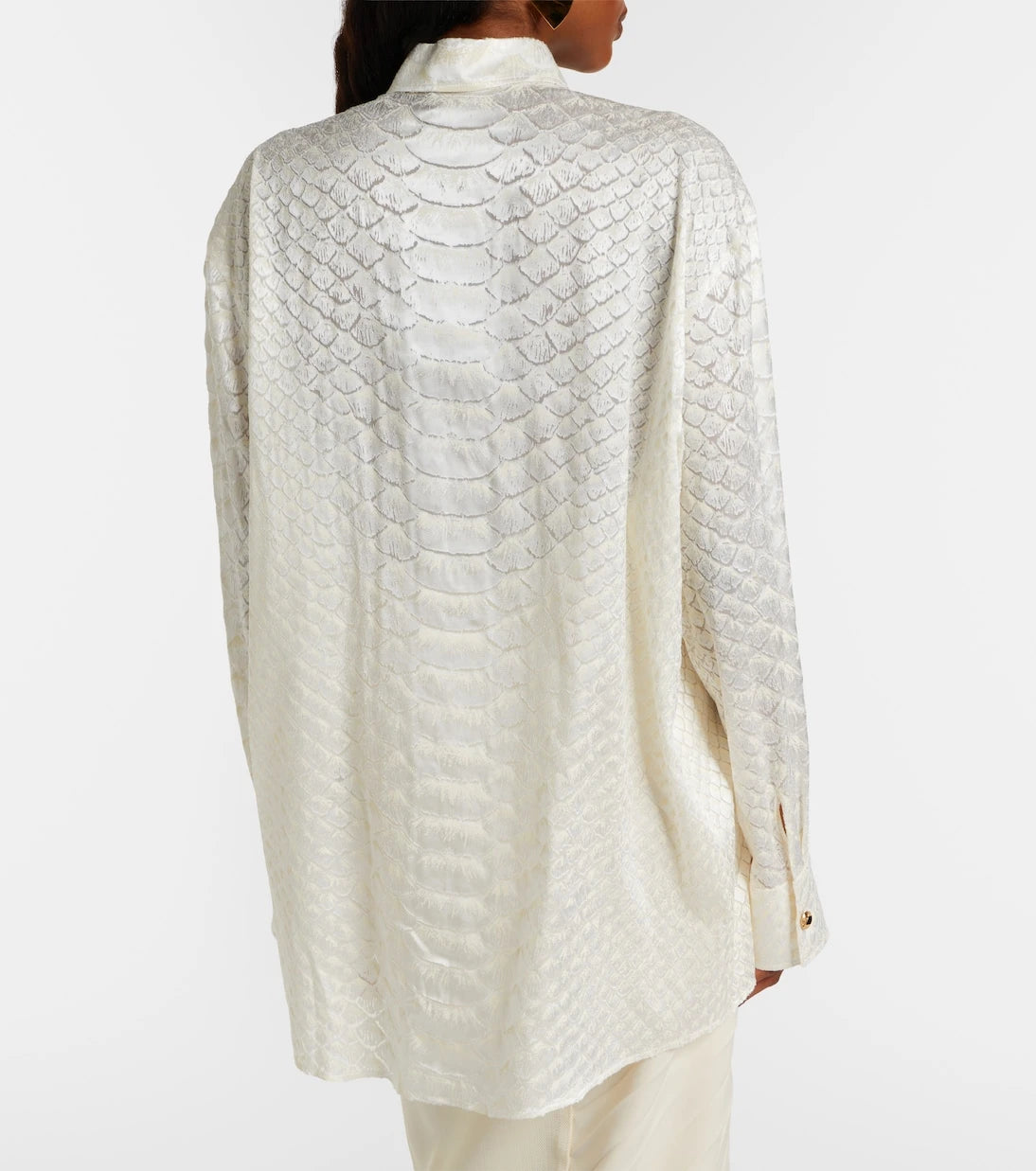 Roberto Cavalli - Snake-print shirt