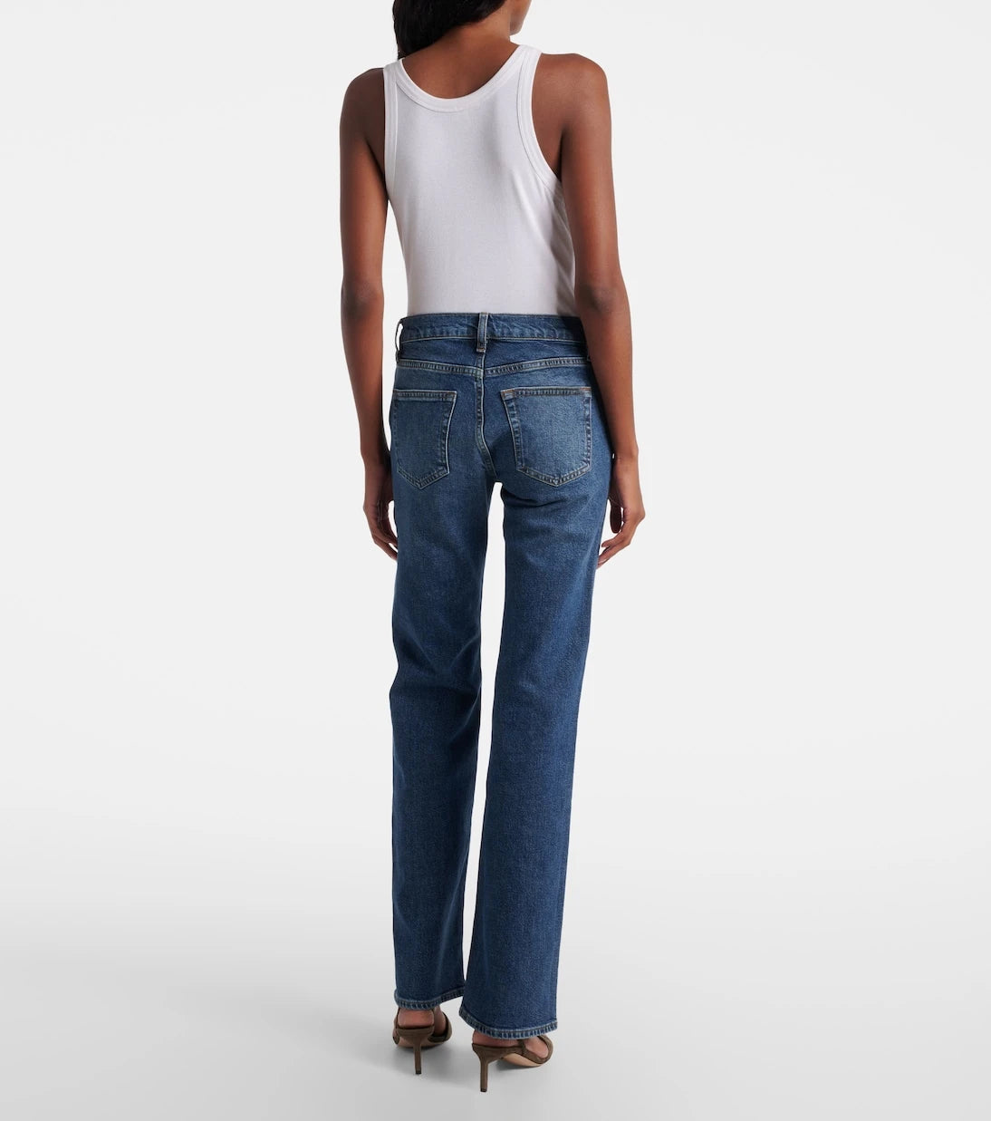 Frame - The Rodeo high-rise bootcut jeans