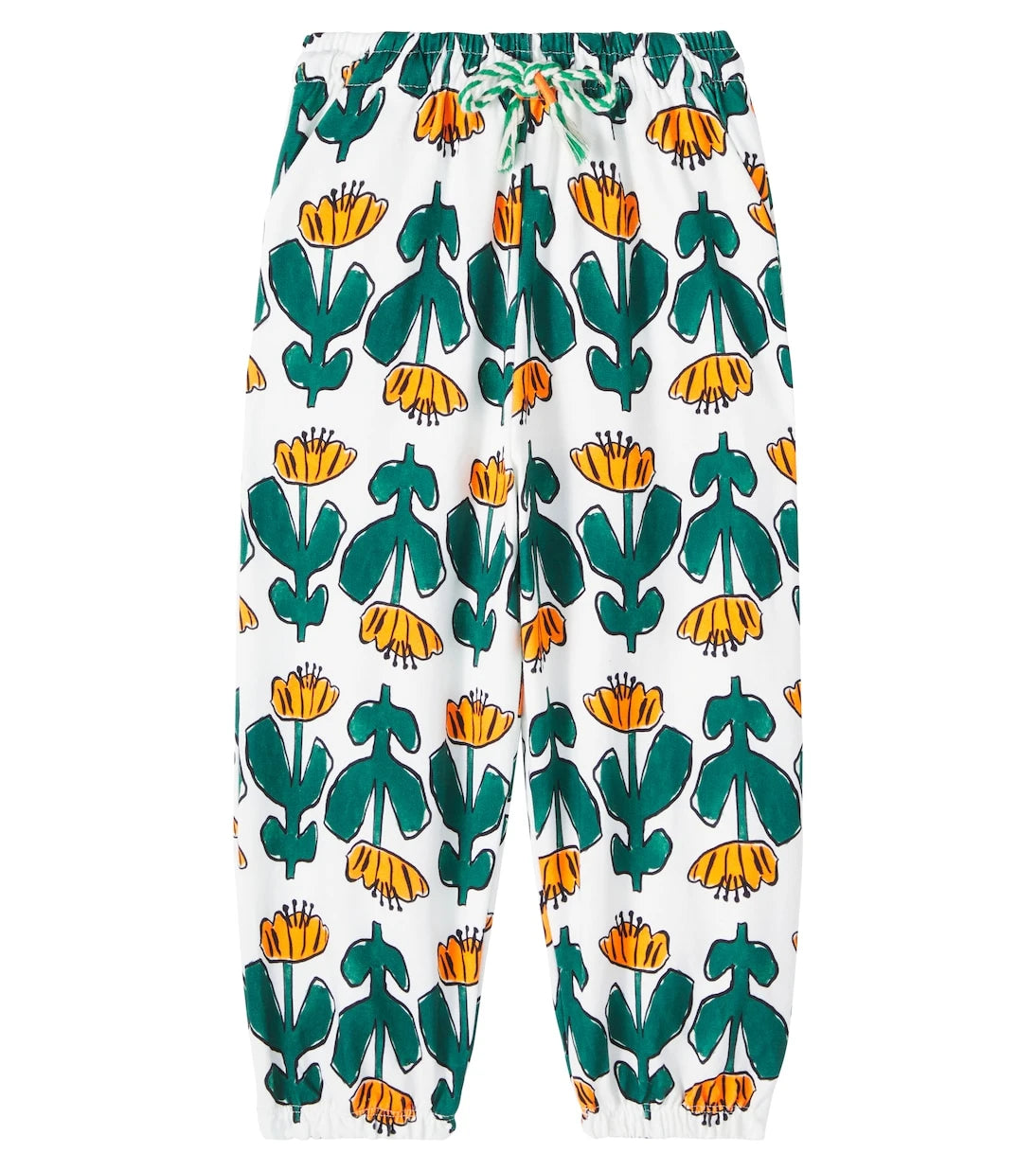 Fábula - Tullis floral cotton-blend sweatpants