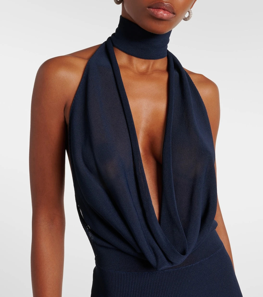 Aya Muse - Draped halterneck gown