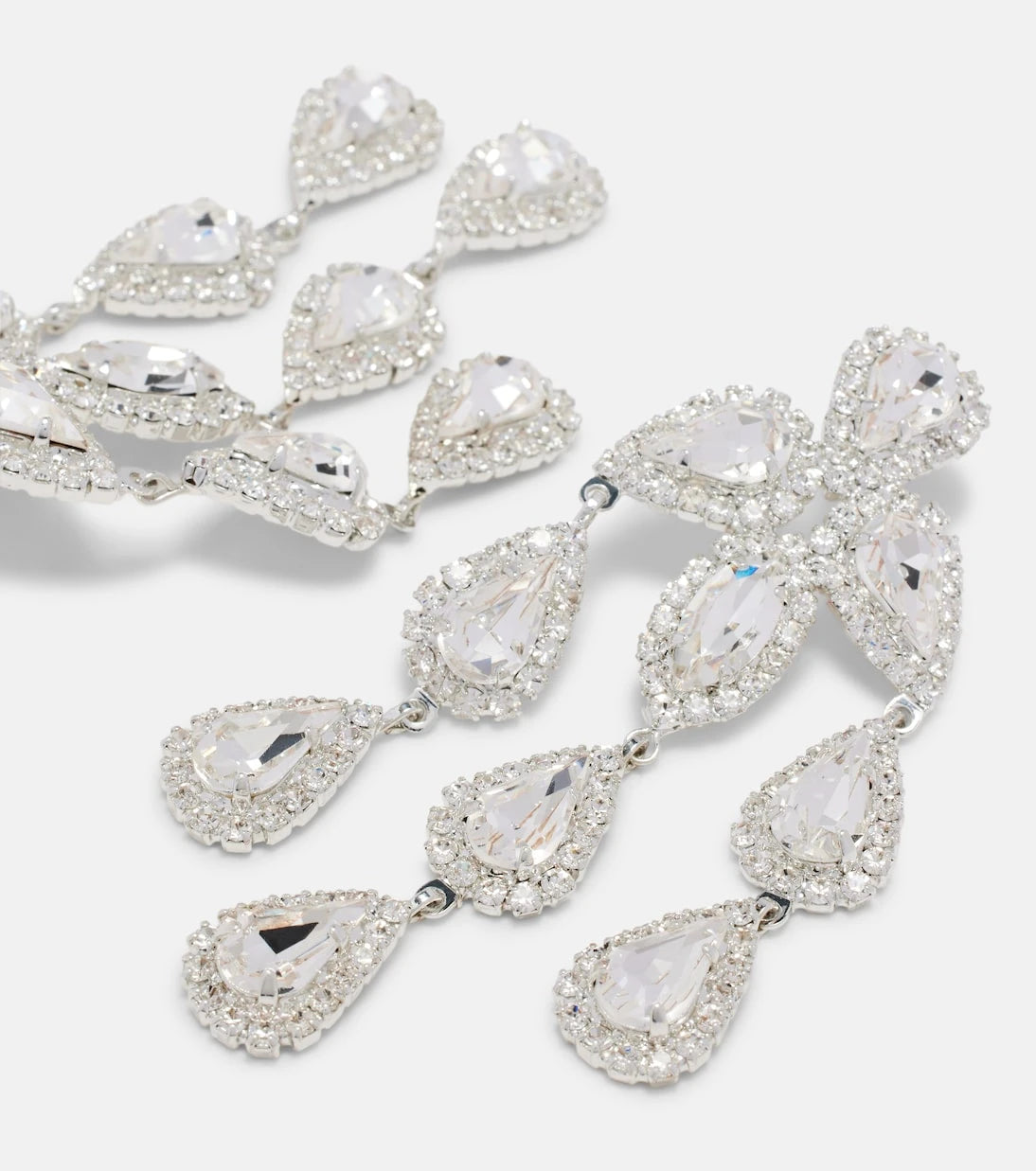Magda Butrym - Crystal-embellished drop earrings