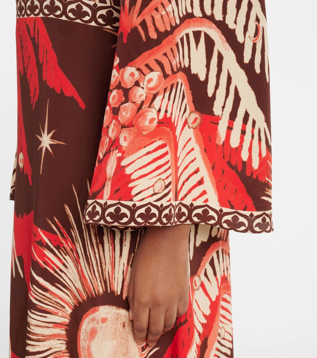 Johanna Ortiz - Printed silk maxi dress