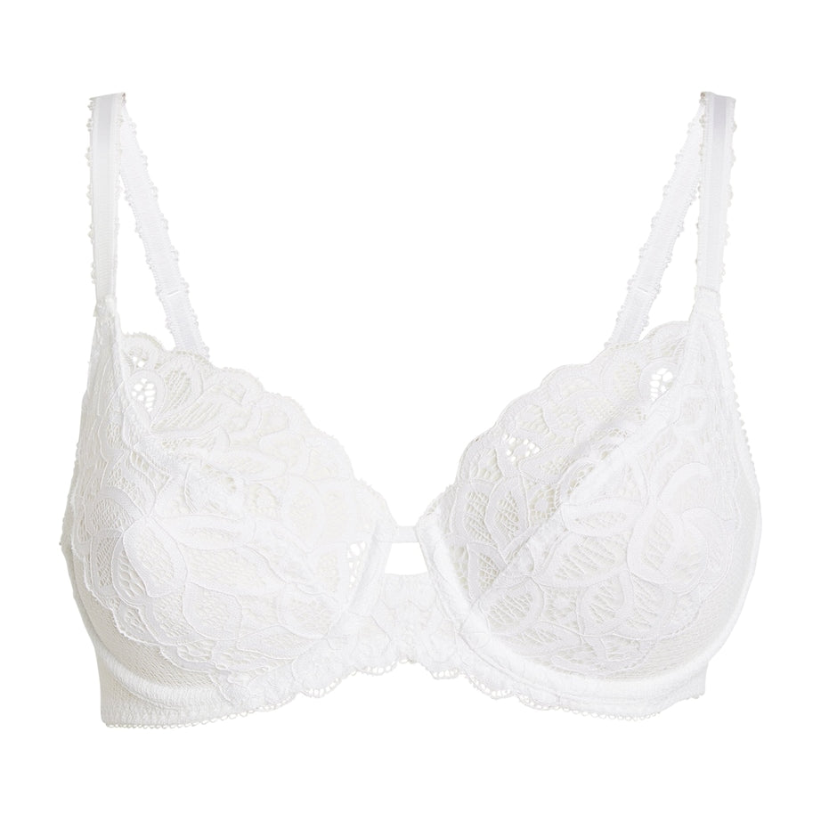 Wacoal White Lace Underwired Raffine Bra