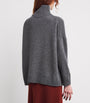 Weekend Max Mara Virgin Wool High-Neck Sweater DARK GREY