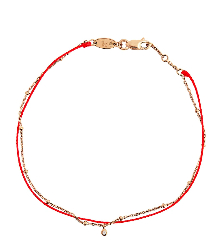 Yellow Gold and Diamond Honorée Bracelet