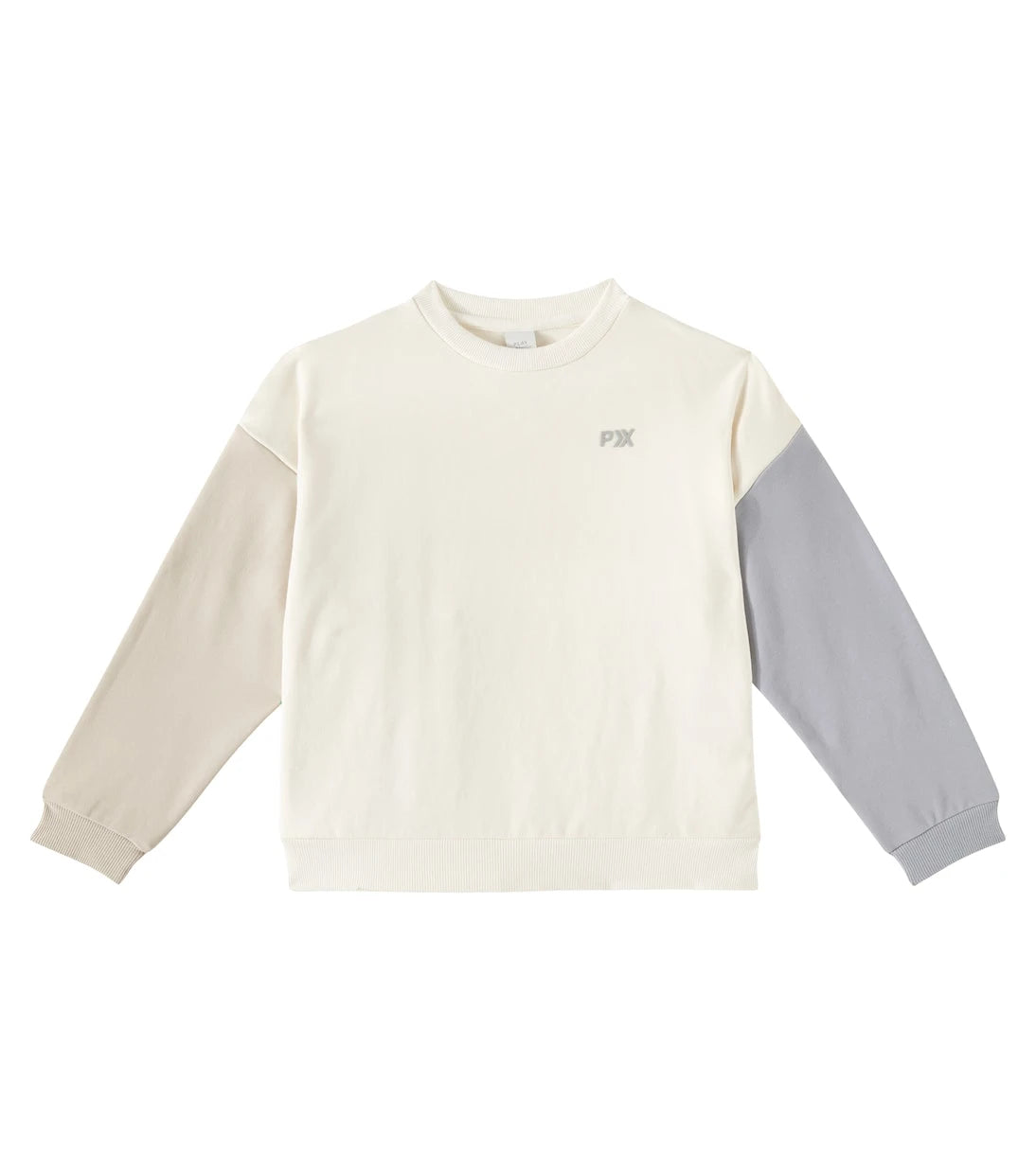 Rylee + Cru - Colorblocked cotton-blend sweatshirt