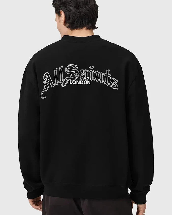 Pamuklu sweatshirt AllSaints DESCENT