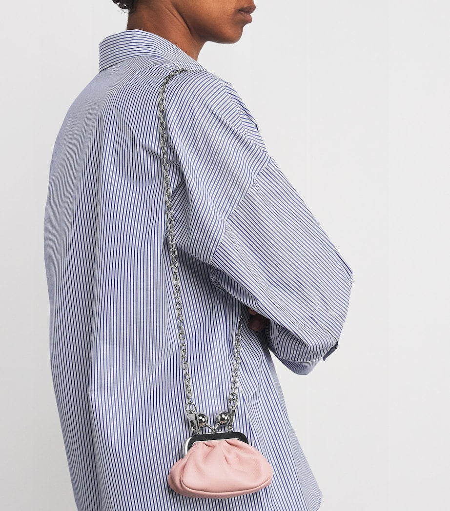 Pink Nappa Leather Nano Pasticcino Bag