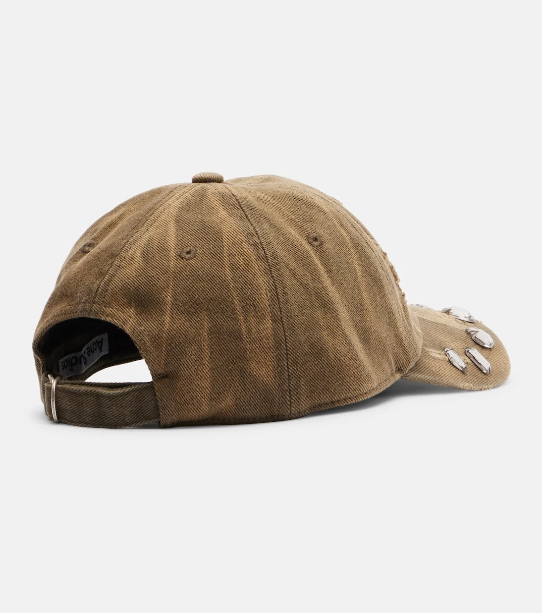 Acne Studios - Embellished cotton canvas baseball cap