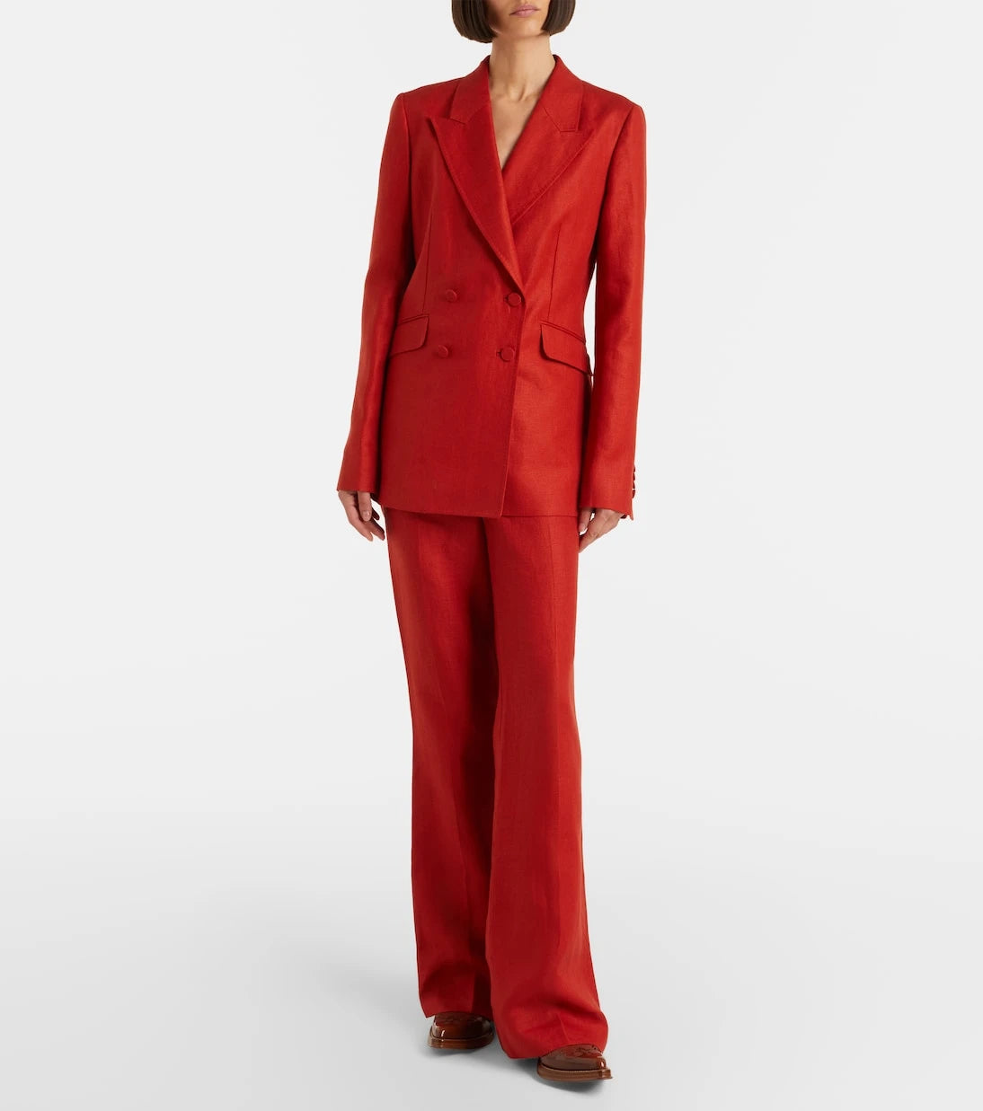 Gabriela Hearst - Vesta linen flared pants