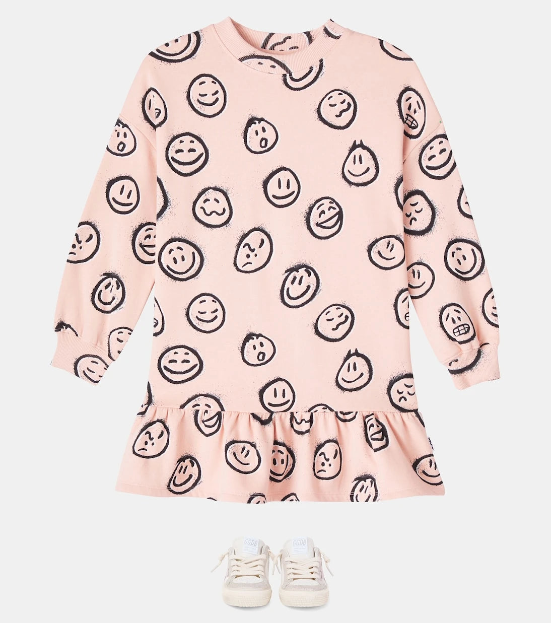 Molo - Cherice printed cotton jersey dress
