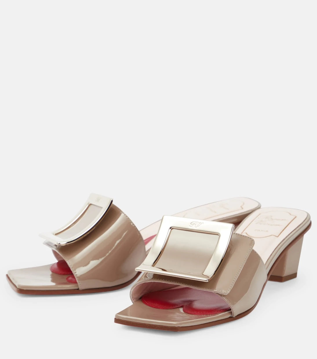 Roger Vivier - Love Vivier patent leather sandals
