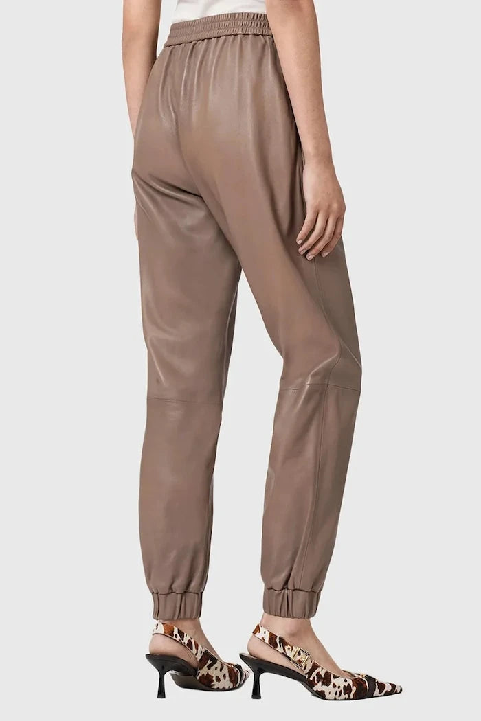 AllSaints JEN Deri Pantolon