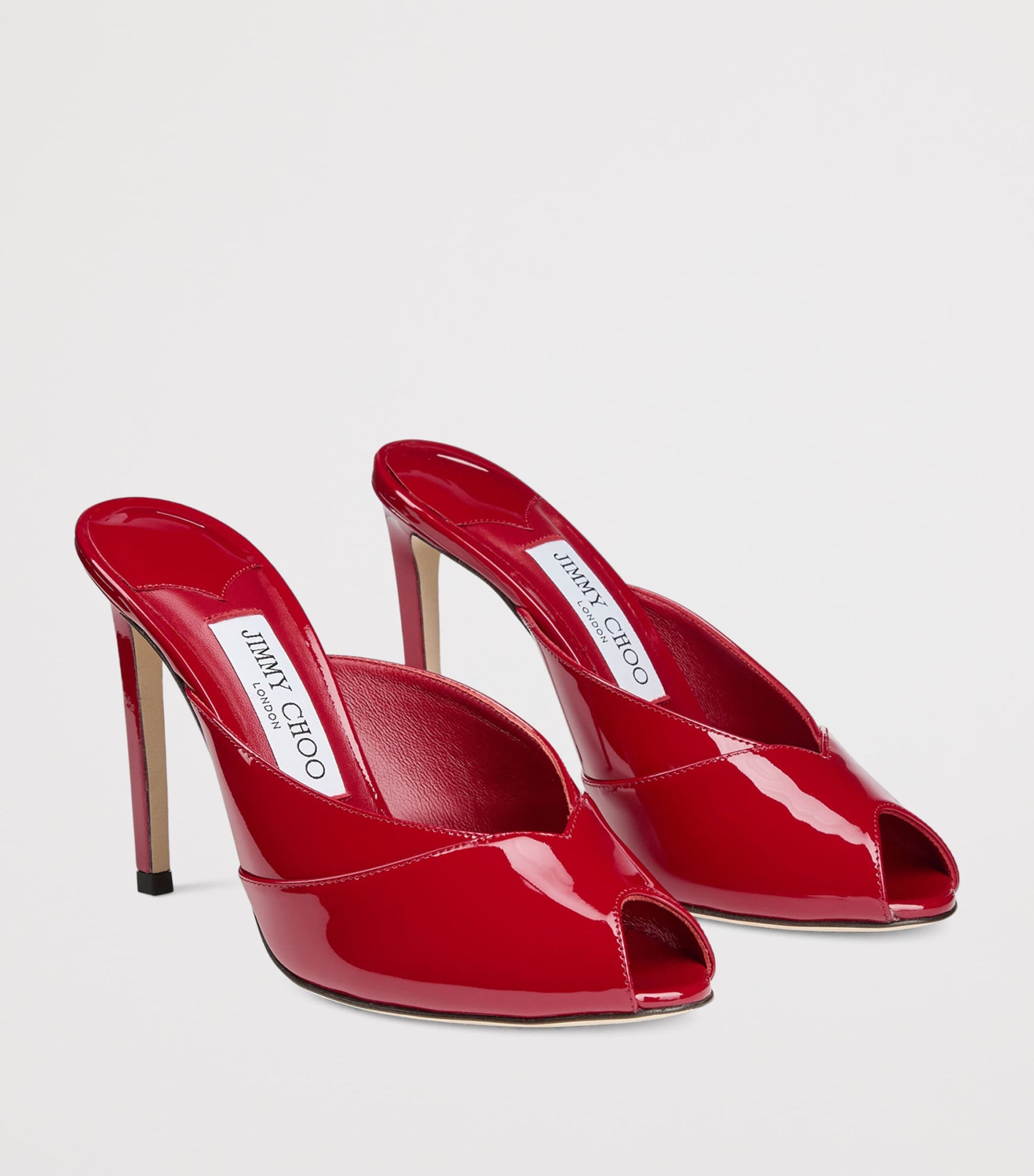 Brigitte 100 Patent Leather Mules