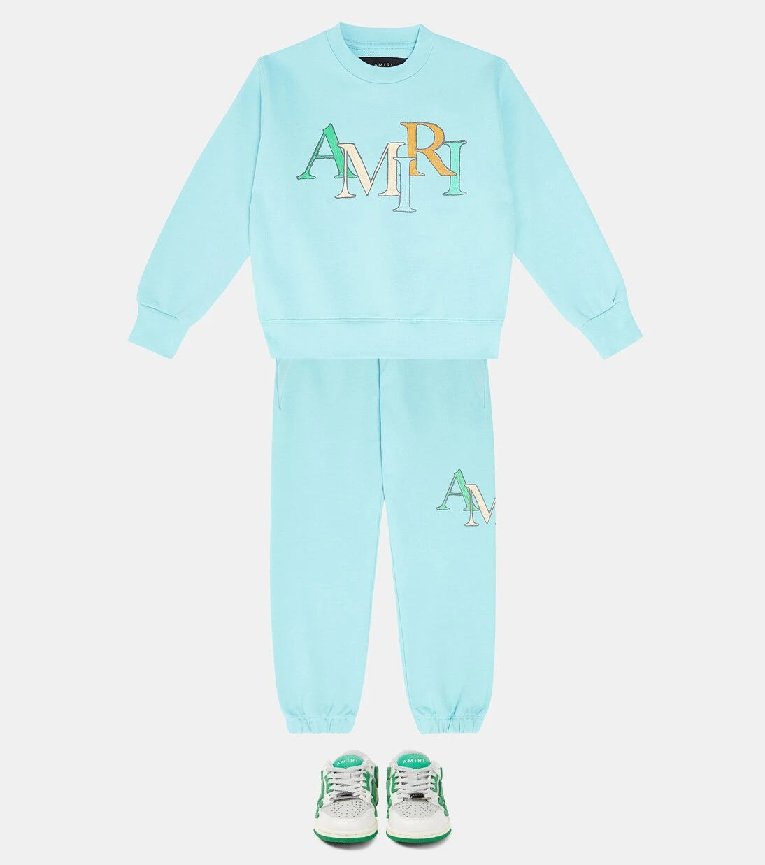 Amiri Kids - Logo cotton terry sweatshirt