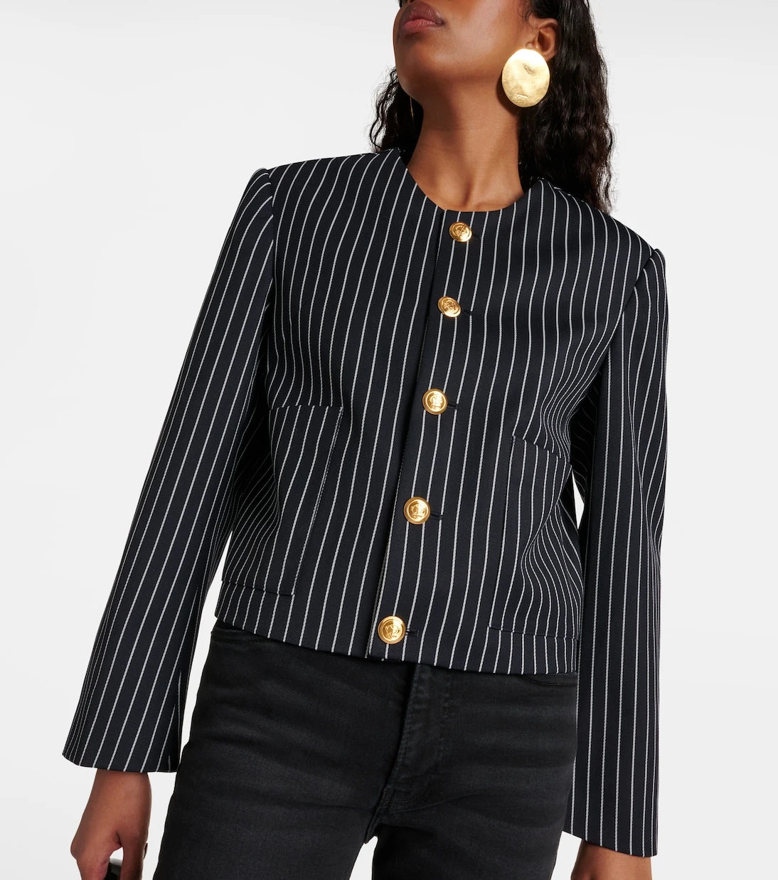 Frame - Pinstripe jacket
