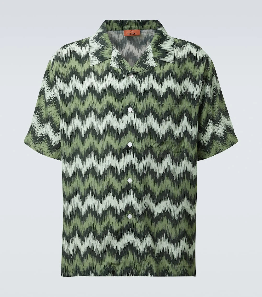 Missoni - Zig Zag bowling shirt
