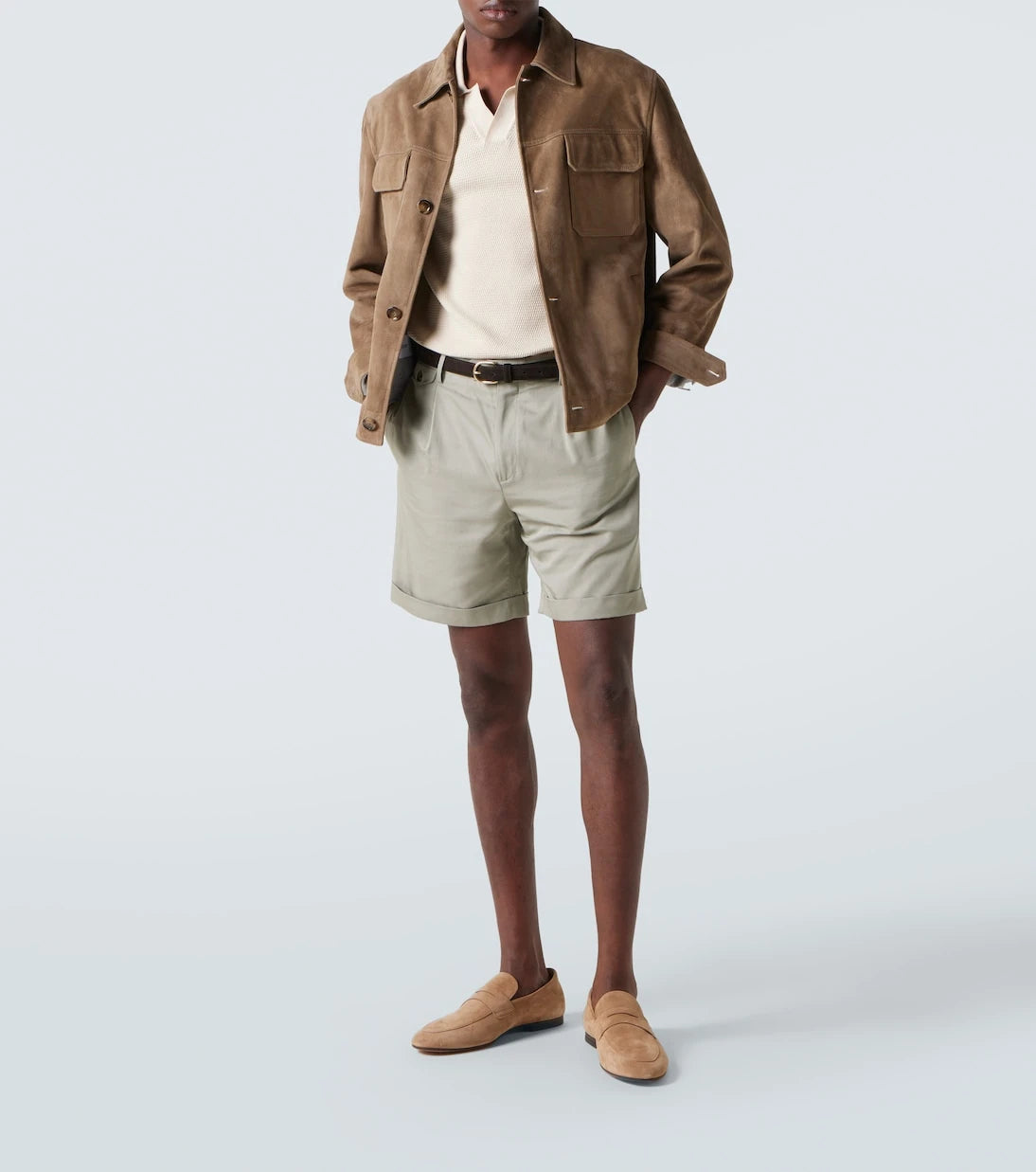 Tod's - Suede penny loafers