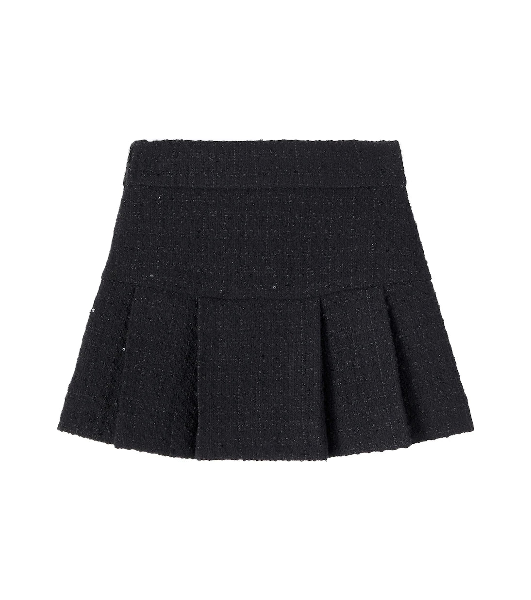 Monnalisa - Pleated tweed skirt