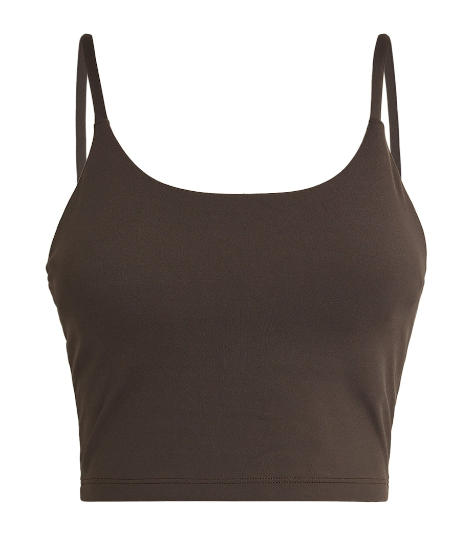 Adanola Beige Ultimate Tank Sports Bra