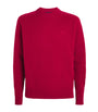 Barbour Red Wool Grangetown Sweater