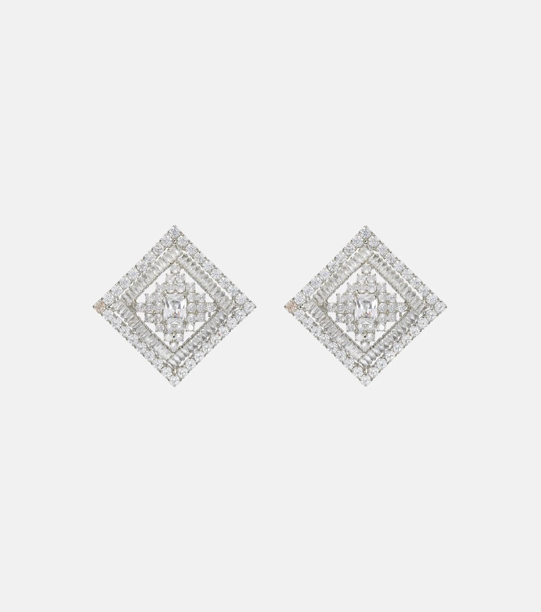 Rebecca Vallance - Louise crystal-embellished earrings