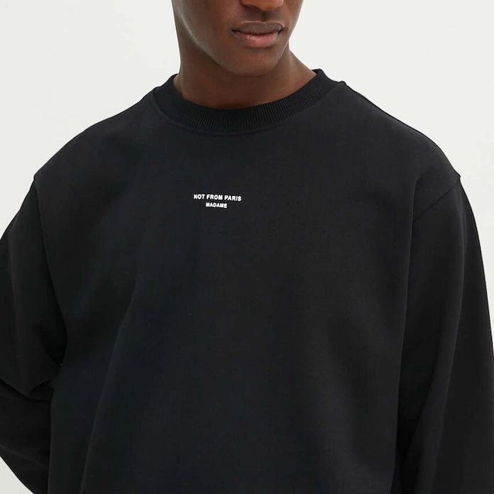 Pamuklu sweatshirt Drôle de Monsieur