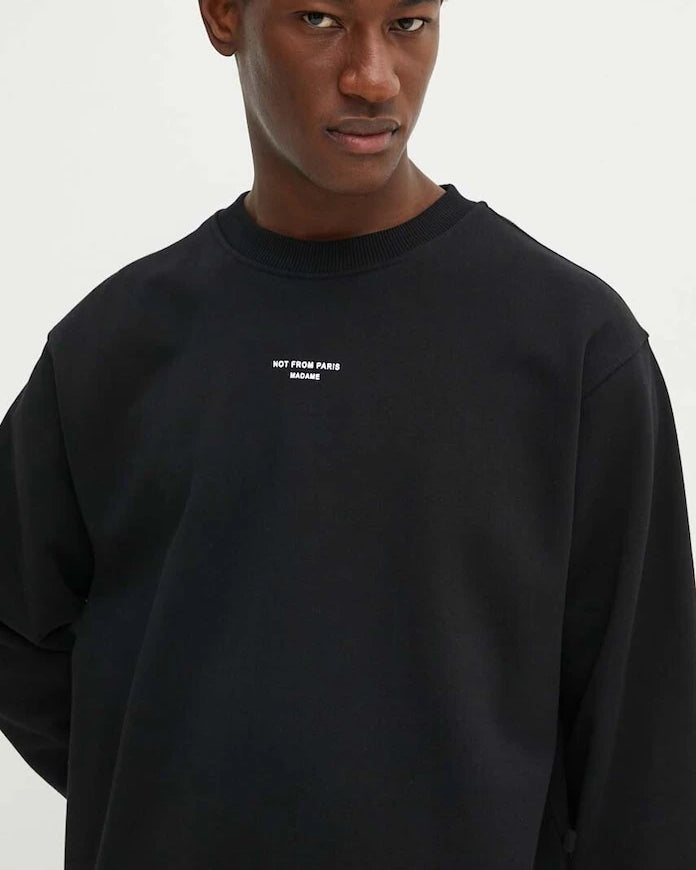 Pamuklu sweatshirt Drôle de Monsieur