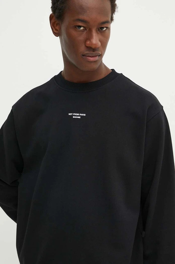 Pamuklu sweatshirt Drôle de Monsieur
