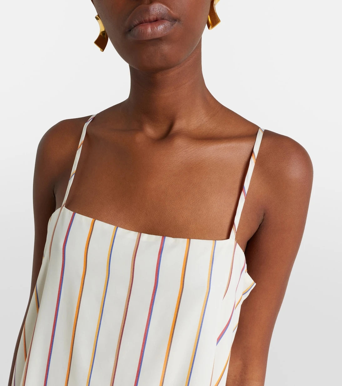 Asceno - Melfi striped maxi dress