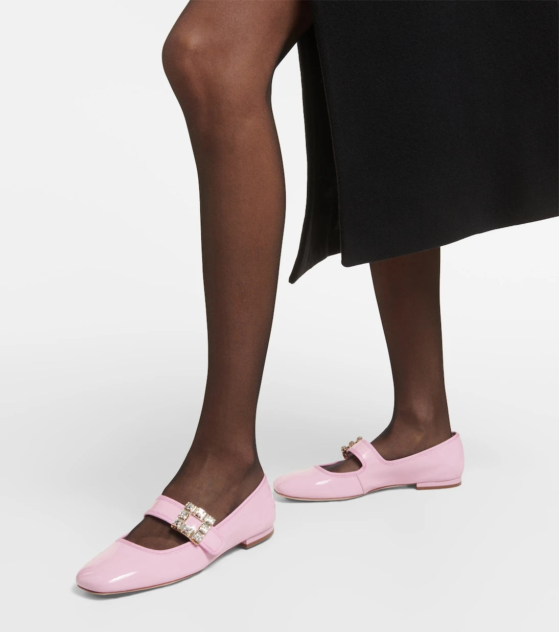 Roger Vivier - Très Vivier patent leather ballet flats