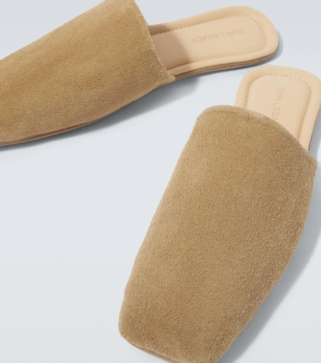 Our Legacy - Cigarr suede mules