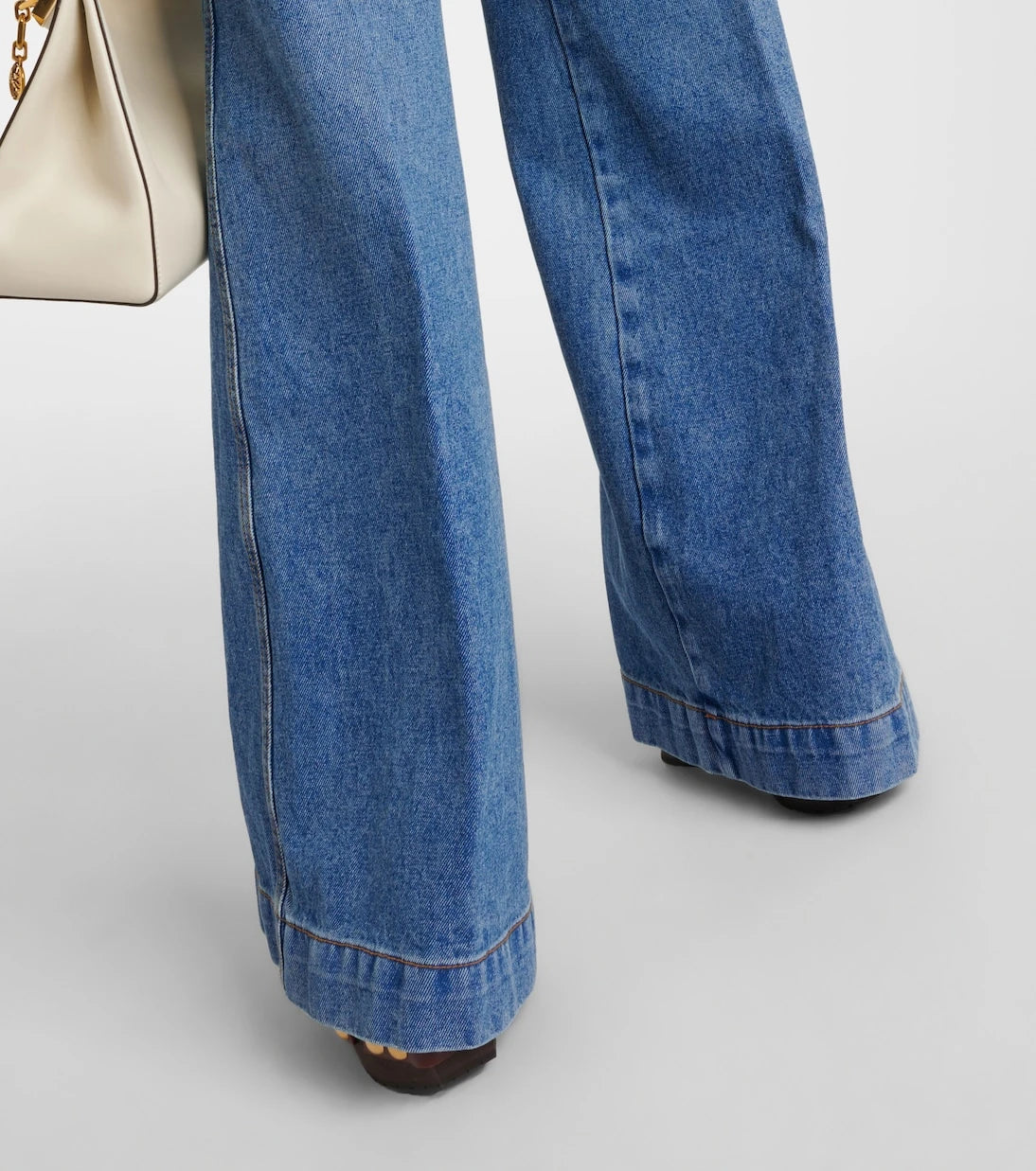 Etro - High-rise flared jeans