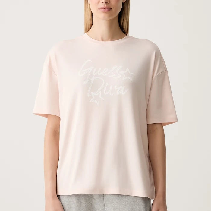 Guess тениска дамска с лиосел LUNA