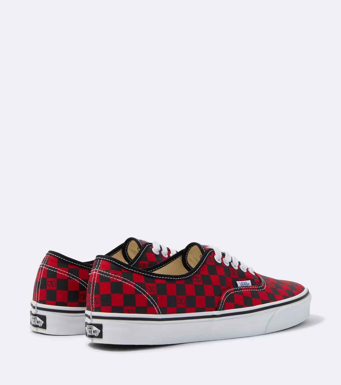 Valentino Garavani - x Vans VLogo checked sneakers