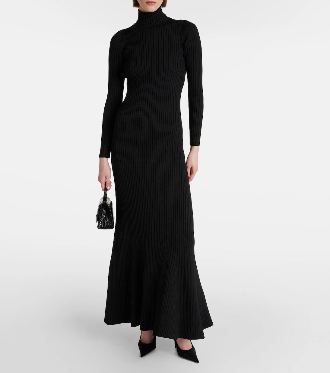 Balenciaga - İpek karışımlı maksi elbise