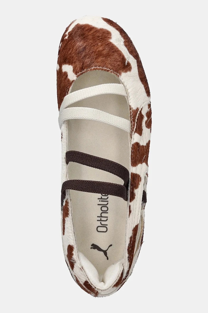 Кожени балеринки Puma Speedcat Ballet Cow Wns
