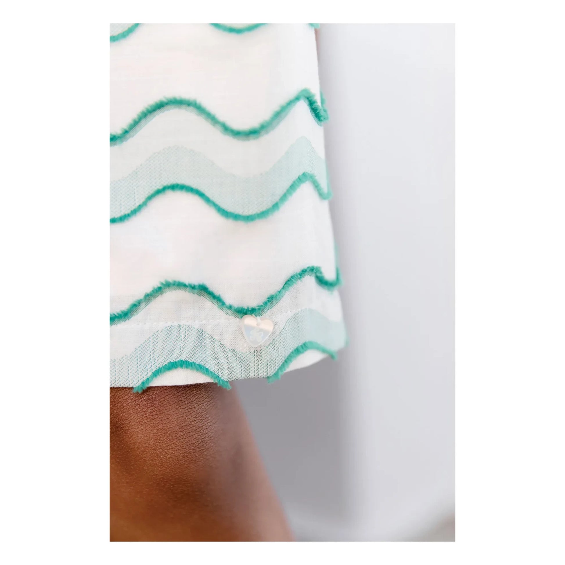 Tartine et Chocolat - Wave Dress | Green