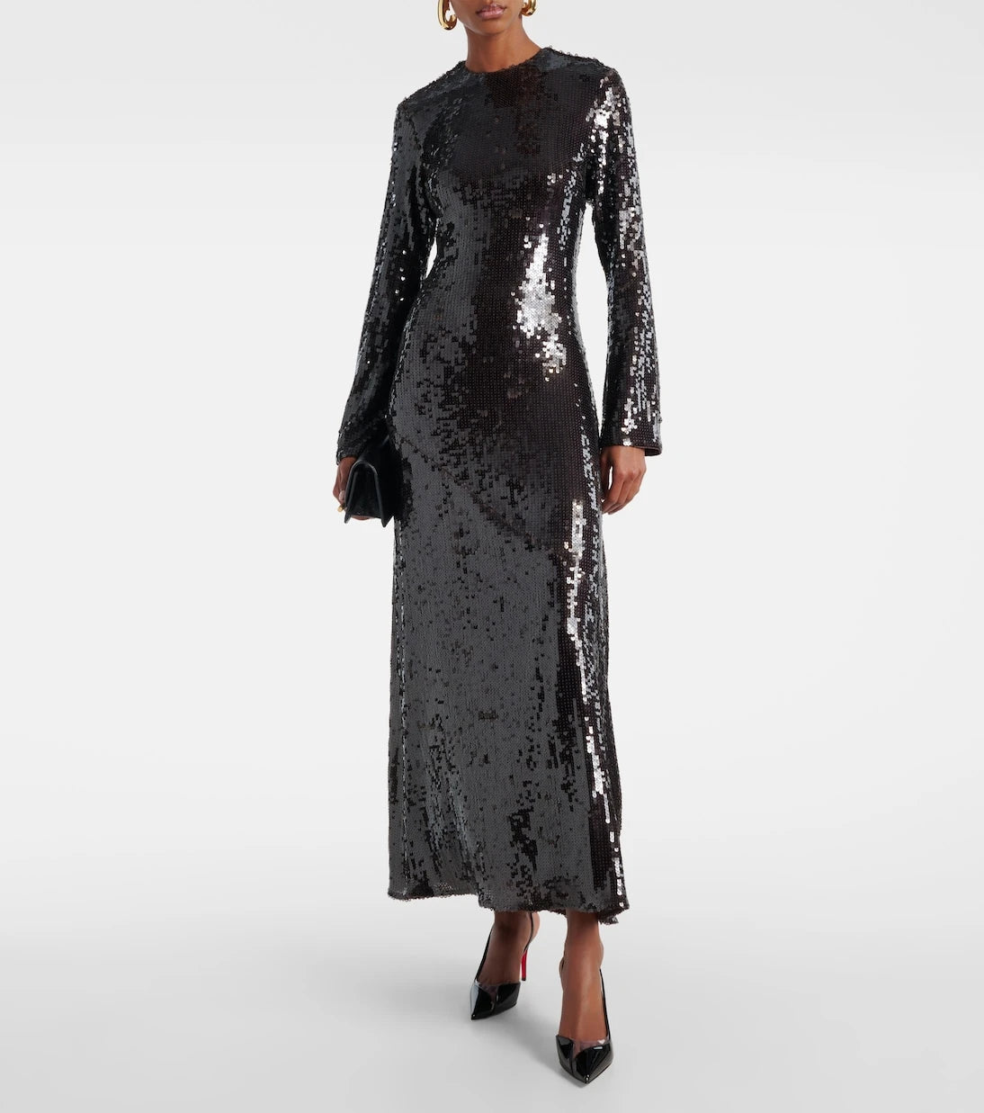 Rotate - Sequined maxi dress