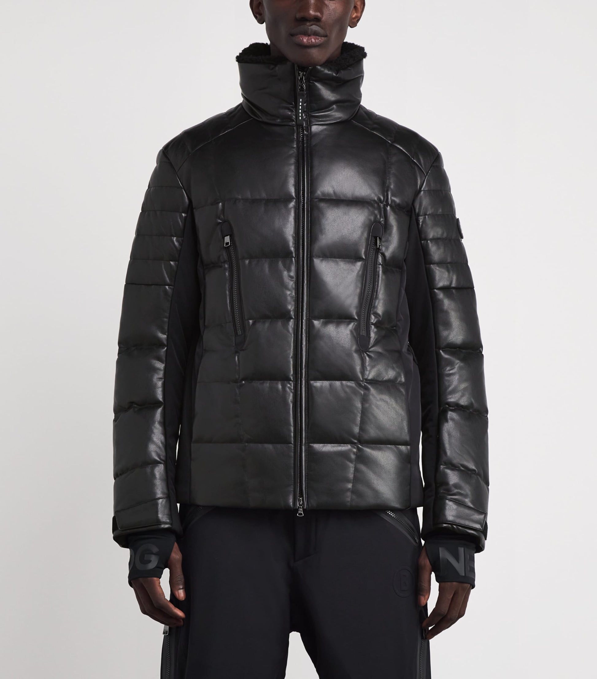 Bogner Black Down Calem Ski Jacket