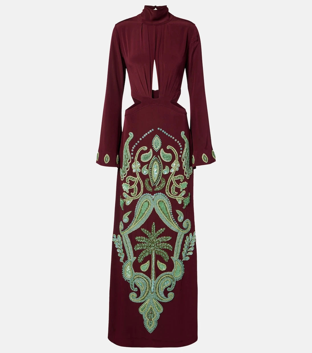 Johanna Ortiz - Aurora Magica beaded silk gown