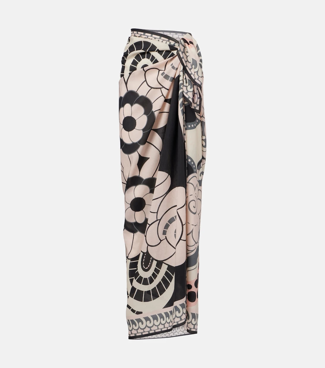 La DoubleJ - Printed cotton beach cover-up